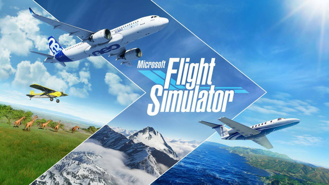 Microsoft Flight Simulator Game Art