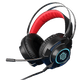 Periphio Gaming Keyboard and Mouse Combo for Gaming PC  - Black Headset
