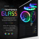 Periphio Astral 5700G Gaming PC | Aura Series | Tempered Glass