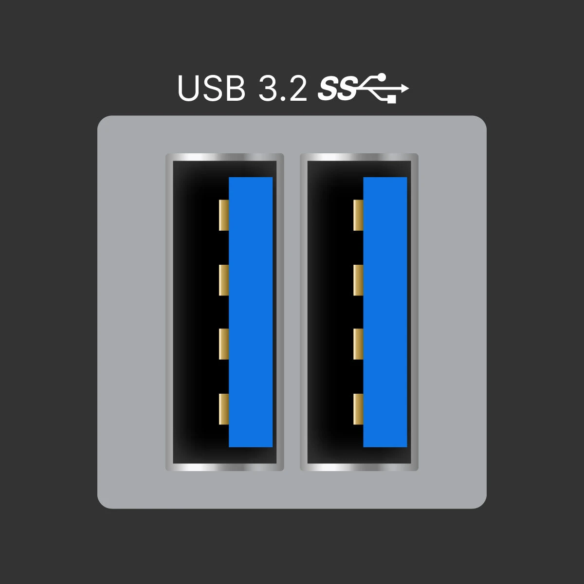 USB 3.2 Ports