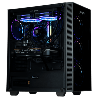Prebuilt Gaming PC under $1500 | Periphio Firestorm 6650 XT