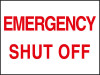 PID-600S - 4" x 3" Emergency Stop Decal