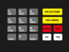 T18724-SA - Crind Keypad Overlay
