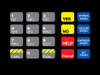 T18724-55 - Conoco Crind Keypad Overlay