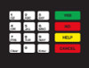 T18724-54 - Crind Keypad Overlay