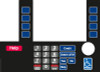 T50038-73B - Infoscreen Keypad Overlay