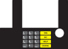 T50038-17 - Infoscreen Keypad Overlay Unocal