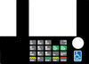 T50038-163A - Infoscreen Keypad Overlay