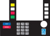 T50038-120A - Infoscreen Keypad Overlay Exxon
