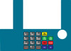 T50038-1140 - Infoscreen Keypad Overlay Valero