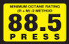 ORS-88 - Octane Rating Decal