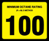 OR-100 - Octane Rating Decal