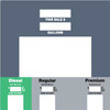 EC02004GDRBP - 3+1 Eclipse Brand Panel Main Display