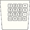 ENE1705G041 - Keypad Overlay