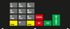 FE-232840 - 4x6 Keypad Overlay
