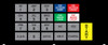 099-232860 - 4x6 Keypad Overlay