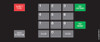 021-232860 - 4x6 Keypad Overlay
