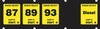 084-132830 - 1x5 Keypad Overlay