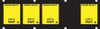 047-132830 - 1x5 Push to Start Keypad Overlay