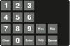 V54-233689 - Keypad Overlay