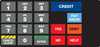 0E1-321172 - 4x6 Keypad Overlay