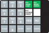053-233689 - Keypad Overlay
