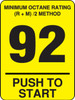 7-233695 - 92 Octane Push to Start Overlay