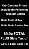 PID-1159G - REC CA Tax Decal - 3" X 5"