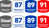 EU02008G227 - Octane Rating Button Overlay