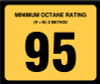 OR-95 - Octane Rating Decal - 95