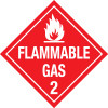 TD-22 - Truck Decal - Flammable Gas