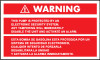 PID-APP11 - Warning Decal