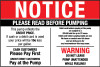 PID-NOTICE1 - 6x4 NOTICE, WARNING, CASH DISC