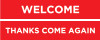 CKS-WTC3 - Welcome/Thanks 23.75 Door Deca