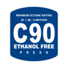ES500S-C90EF - Blue C90 Ethanol Free Decal