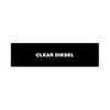 W02873-CLRD - Custom Clear Diesel White/Black