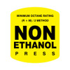 ES500S-NE - NON ETHANOL OCTANE DECAL