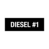 PID-#1DIES - 4.5x1.5 Diesel #1 - Black/White
