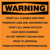PID-WARNING2 - 24"X24" WARNING DECAL