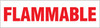 PID-T1 - FLAMMABLE 22"X6" R/W