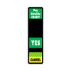 892645-002-025B - Custom Overlay - Pay Outside Credit / Yes / Cancel