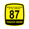 ORB-S87 - Small 87 Octane Decal