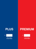 EN09205G201 - BLUE PLUS / RED PREMIUM