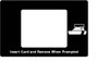 E9W1501G001 - E900 WIDE CIMCARD READER BLACK