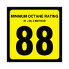 OR-88SM - Small 88 Octane Decal