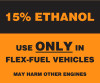 OR-FF15 - 15% ETHANOL FLEX FUEL ONLY