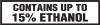 PID-CUT15E - 3.01 X .76 CONTAINS UP TO 15%