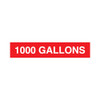 PID-1KG - 13x2.5 1,000 Gallons