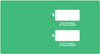 R19432-G53B - GREEN W/ NO BUTTONS