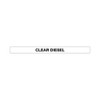 GU01003GCLD - Clear Diesel Decal